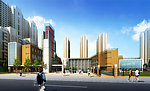 高层公建商业模型素材