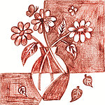 手绘花纹