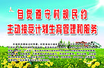 村规民约展板