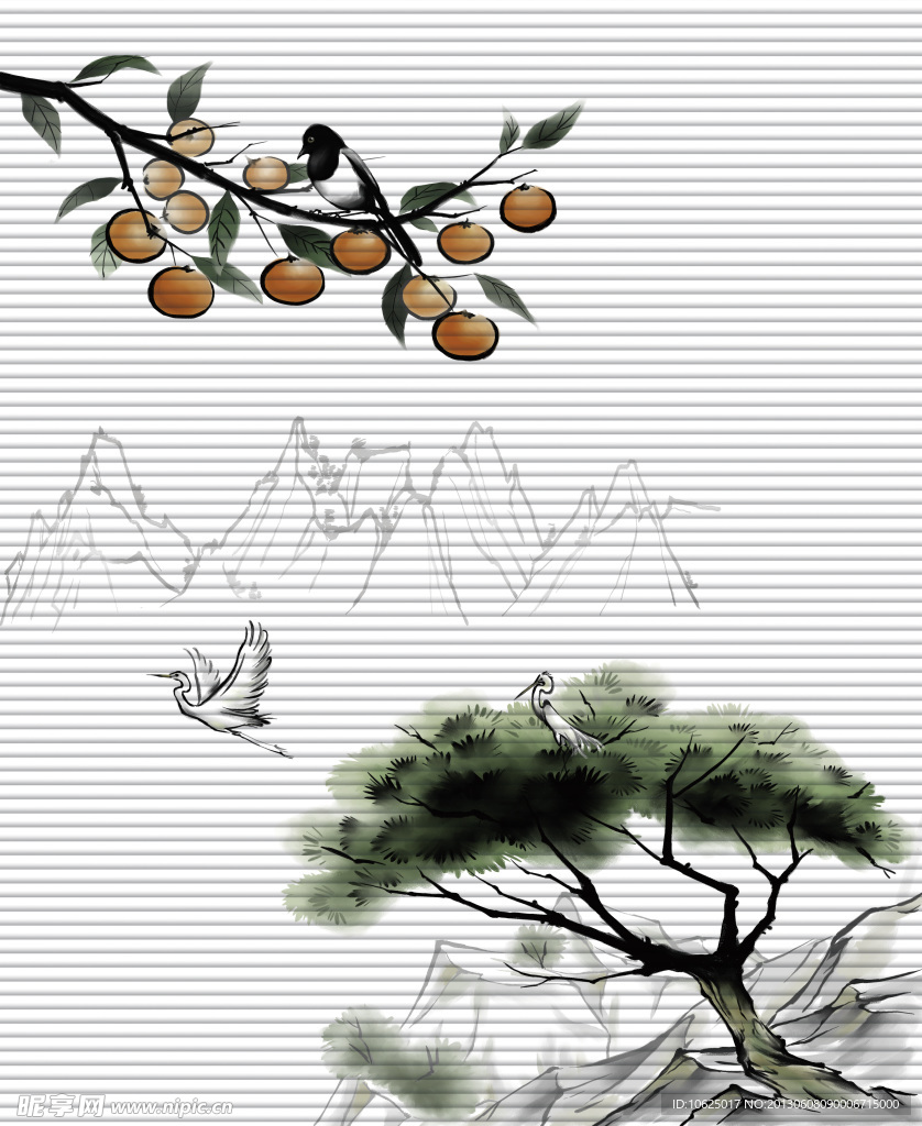 松鹤图