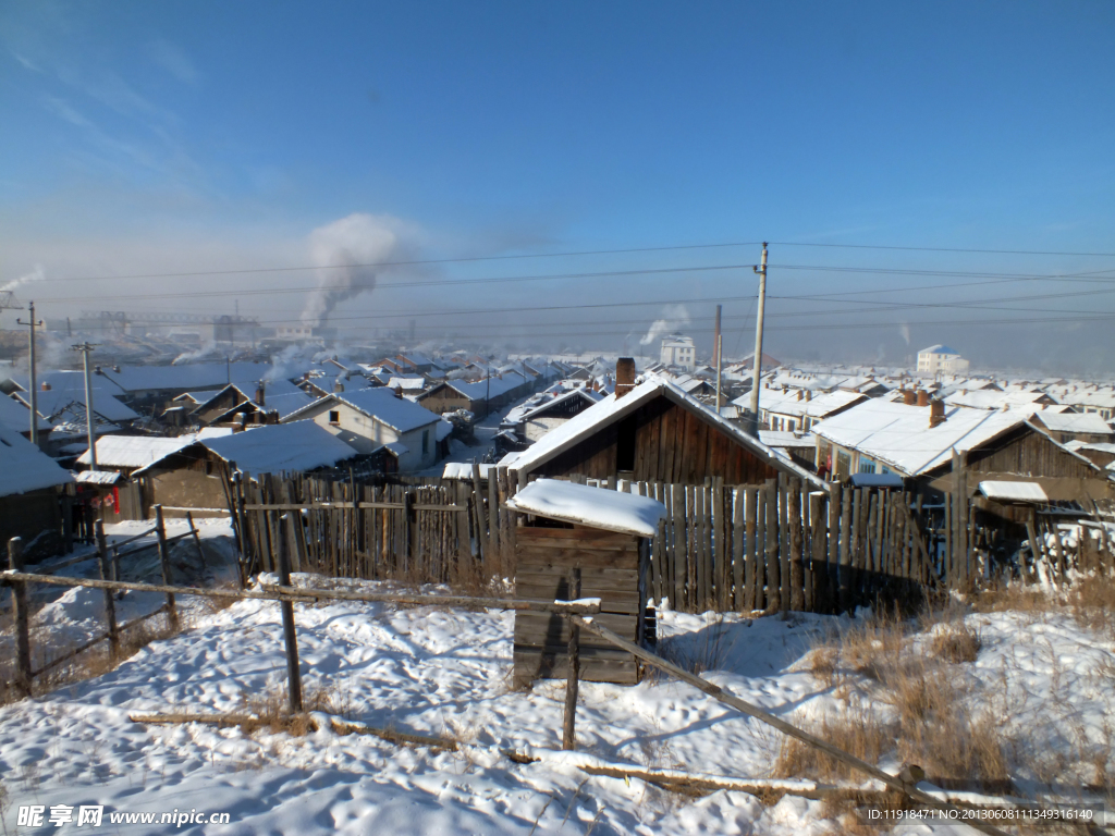 载波站山下的居民住房