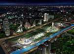 商业广场建筑效果图
