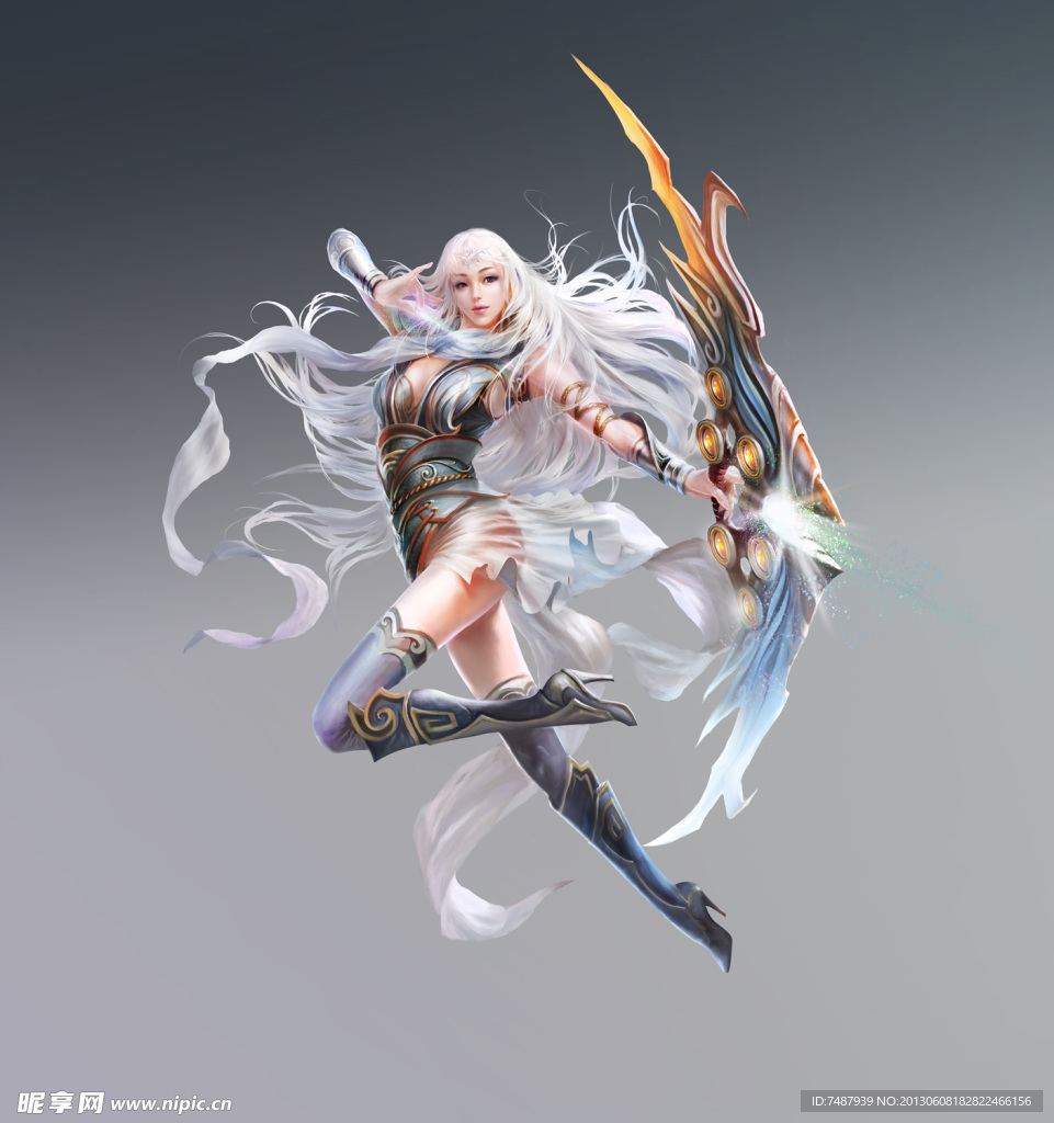 游戏美女