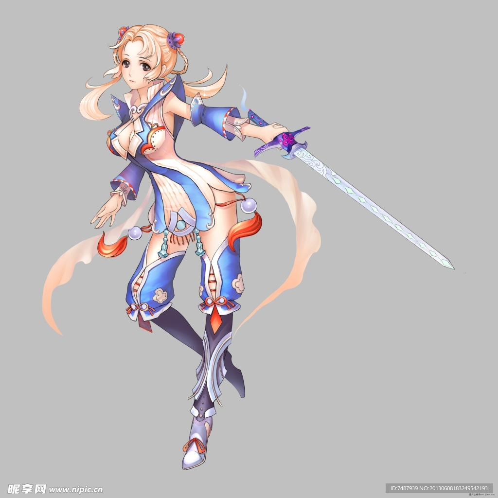 游戏美女