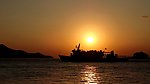 海上夕阳