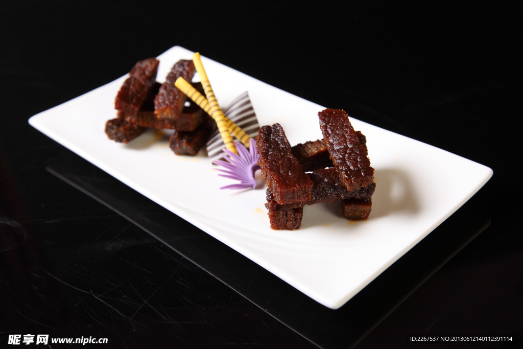 熏油浸驴肉