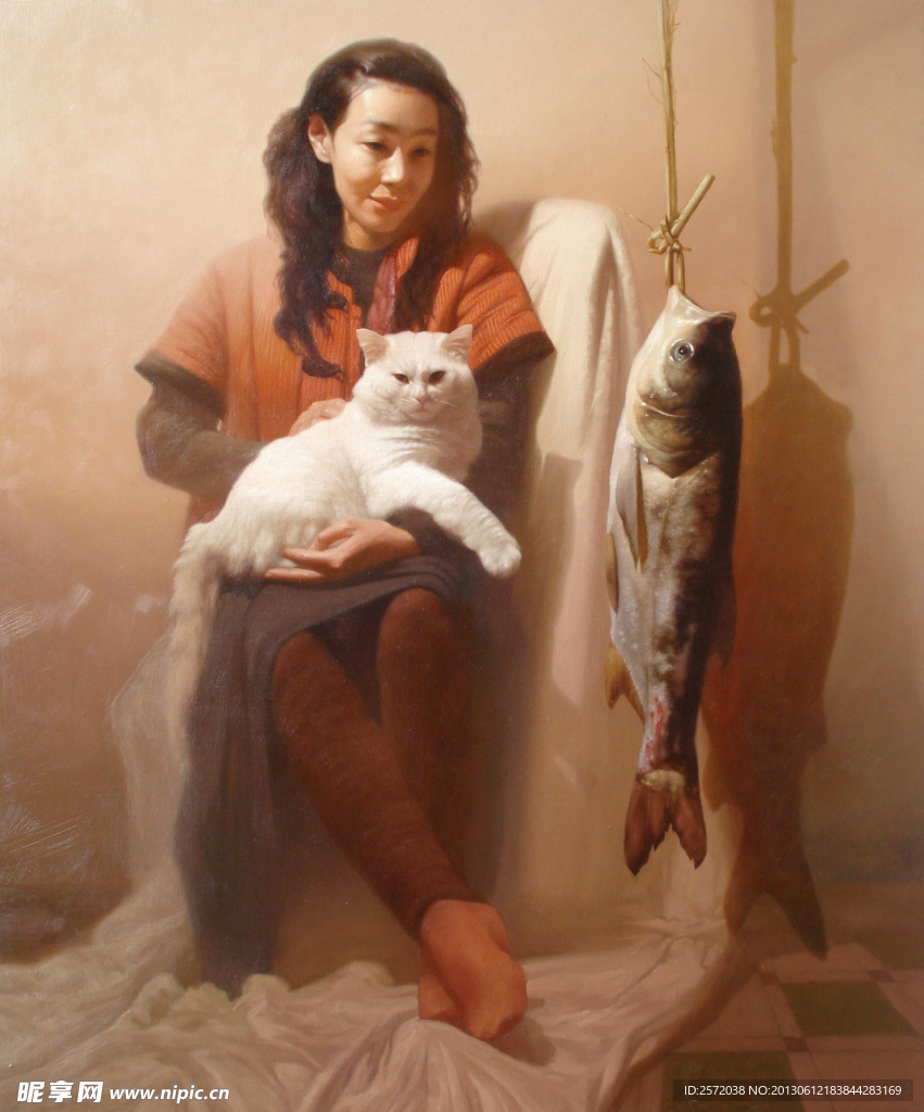 憧憬 油画