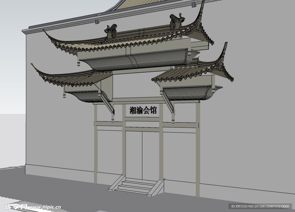 古建3D模型