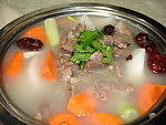 萝卜羊肉锅仔