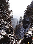 峨眉山雪景