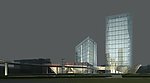 高层公建商业模型素材