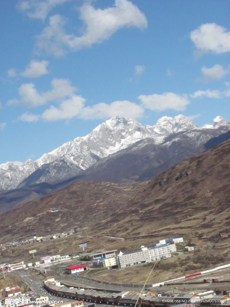 四川省高原川主寺雪山