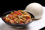 咸菜馒头