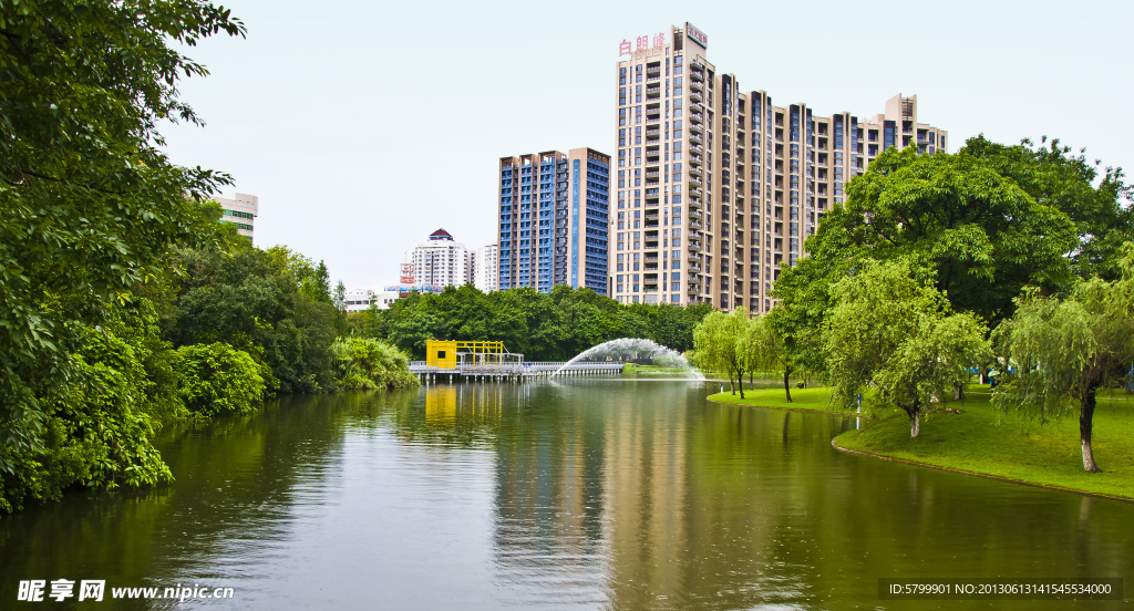 岐江两岸风景