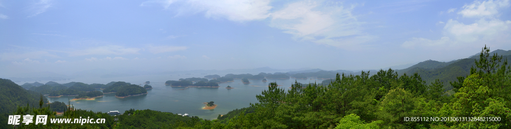 千岛湖全景图