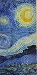 梵高 星空局部