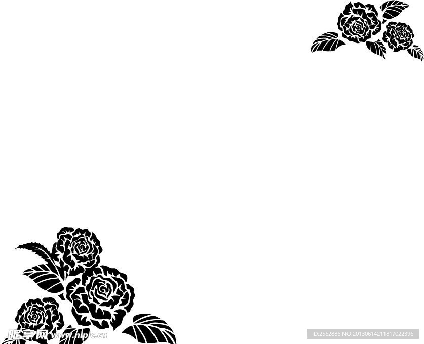 矢量花纹