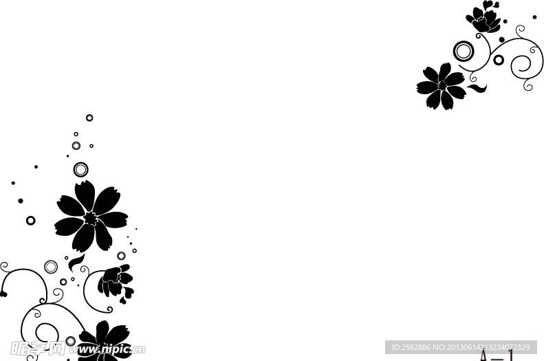矢量花纹