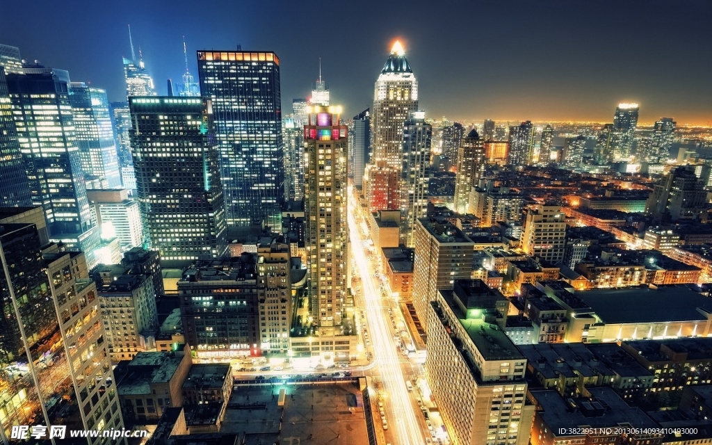 城市夜景