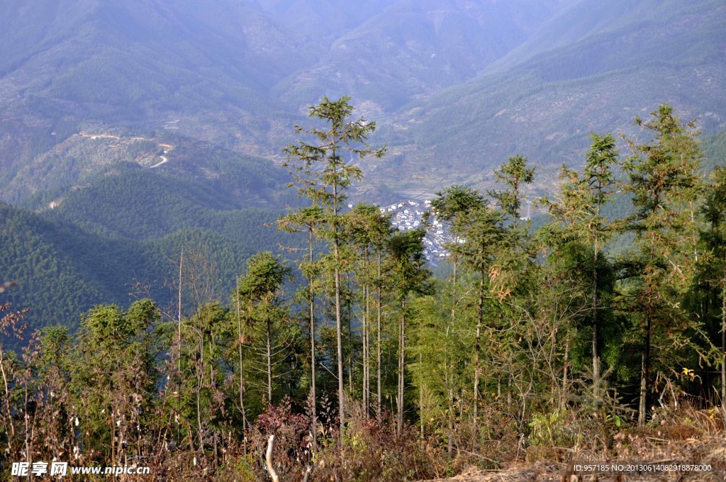 山色