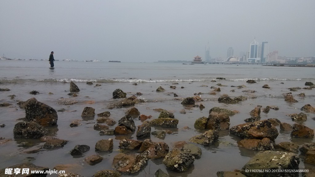 海边