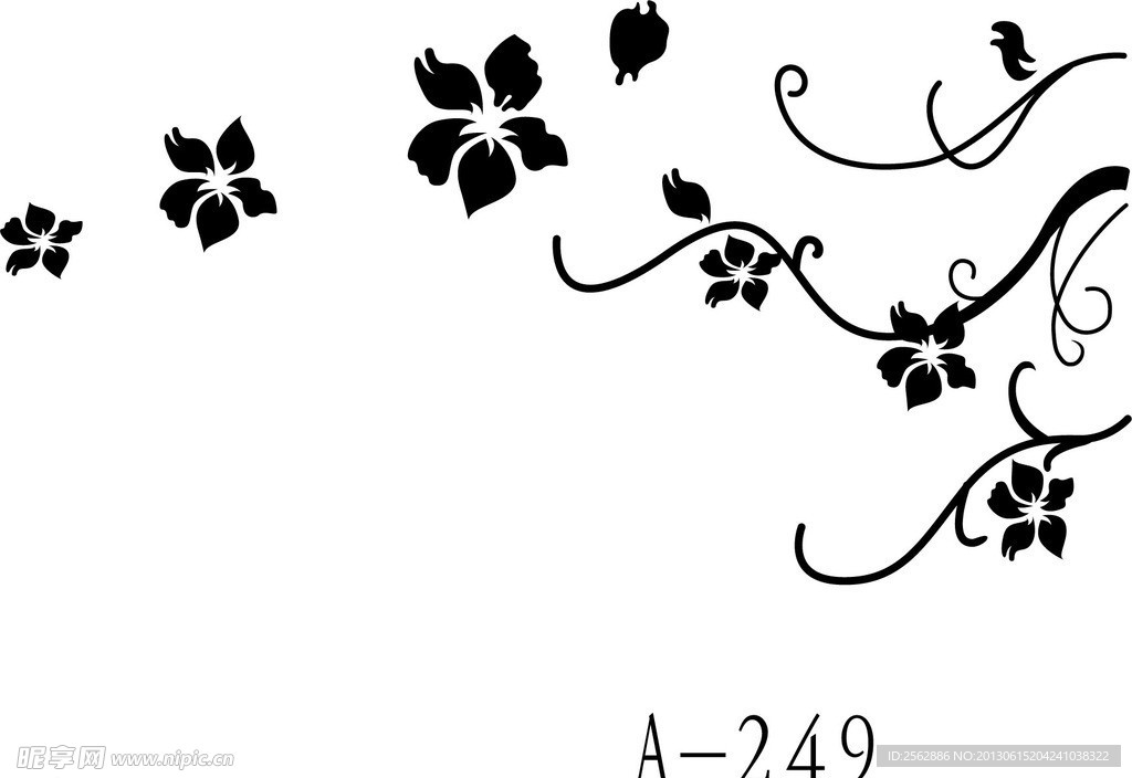 矢量花纹