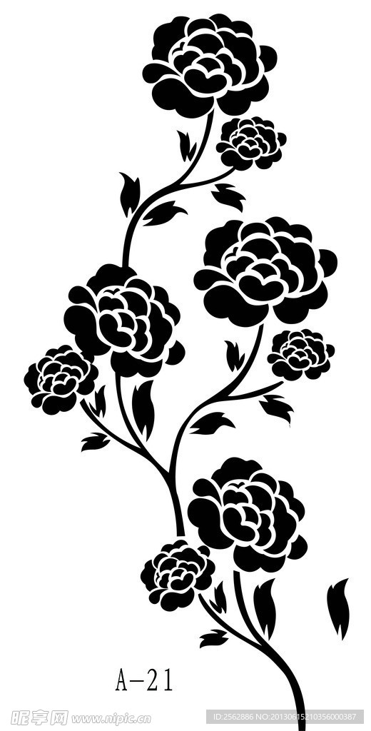 矢量花纹