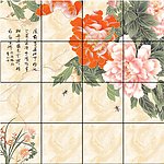牡丹图案贴图