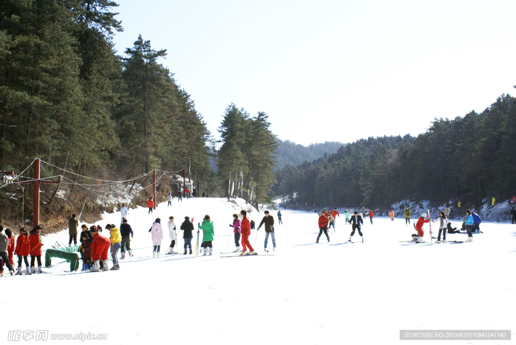 铜川玉华宫滑雪场