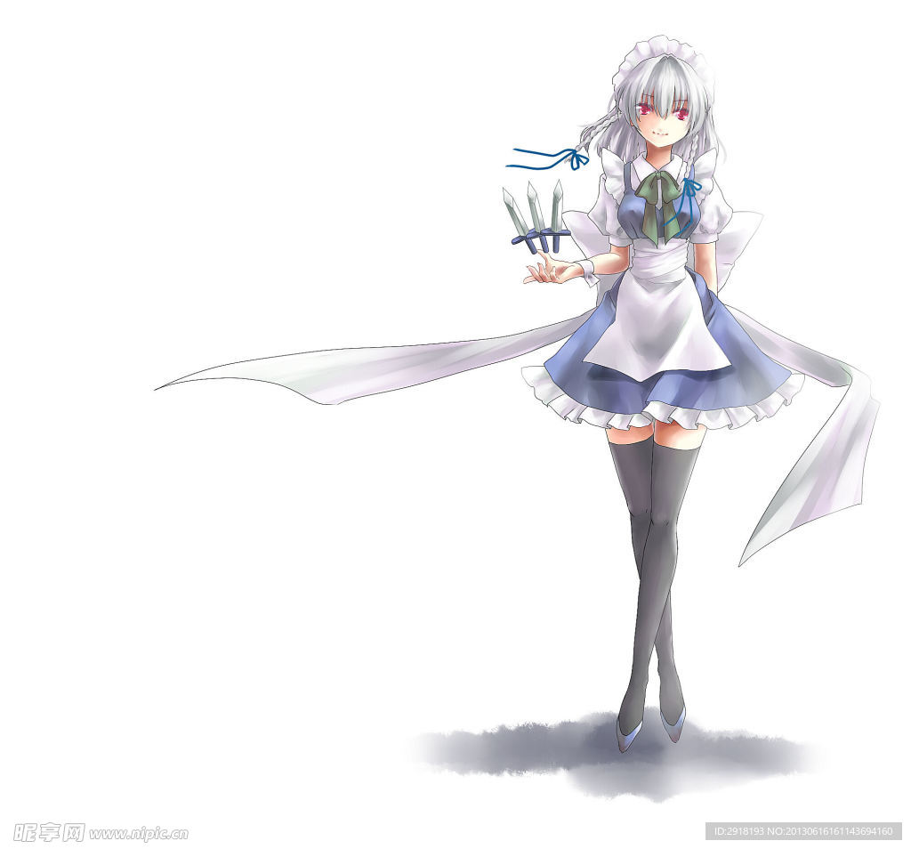 银发少女