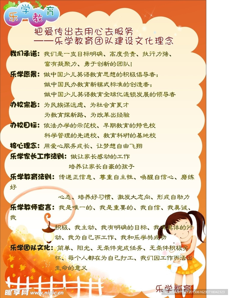 乐学教育文化理念