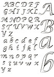 字母
