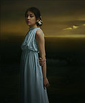 油画美女