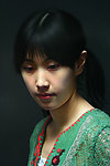 油画美女