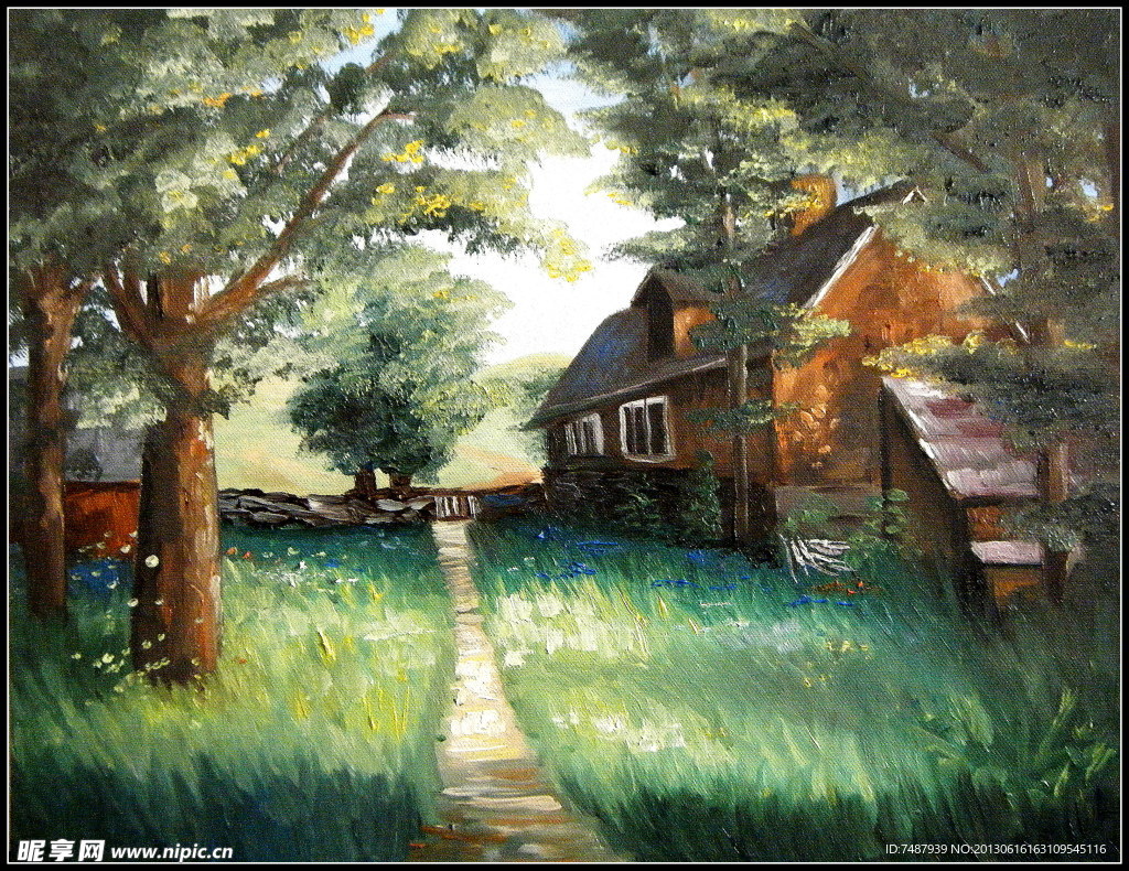 风景油画