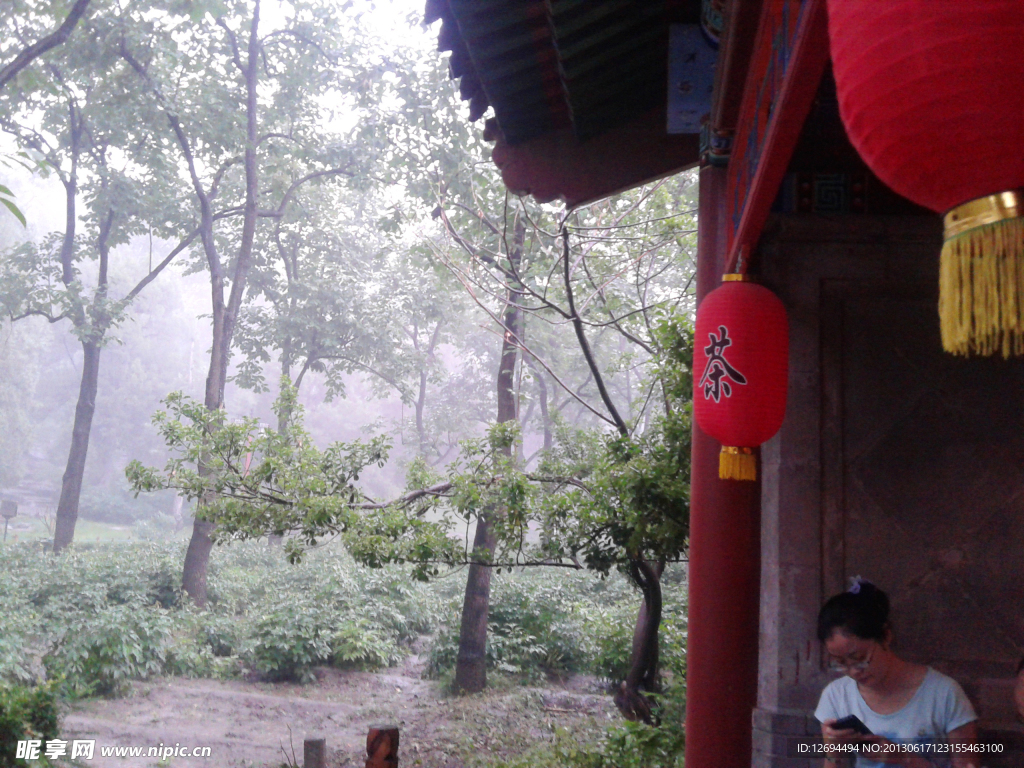屋檐 灯笼
