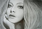 欧美美女素描图