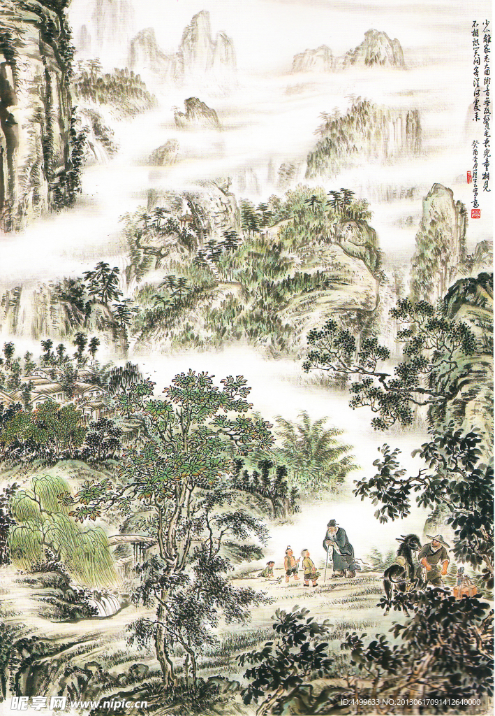 山水画