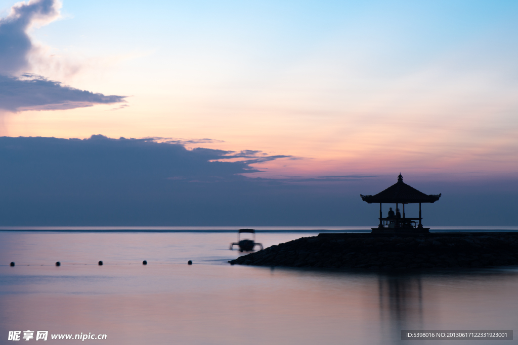 夜幕 夜景 夜晚 日