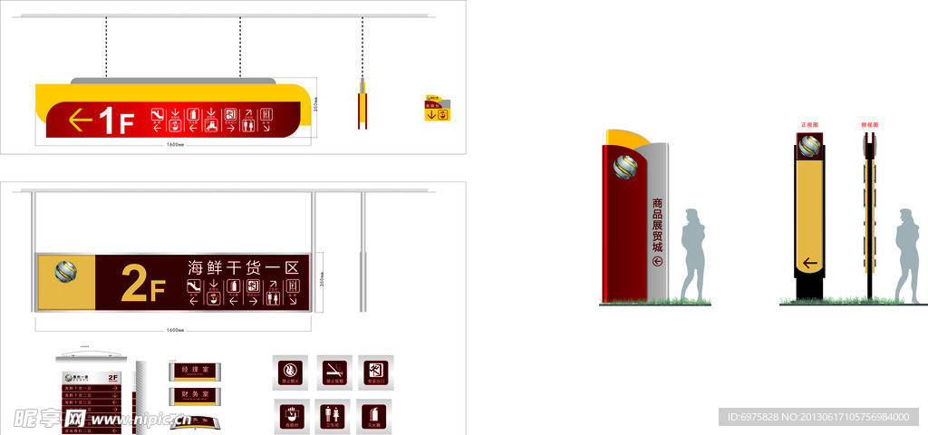 指示牌楼层牌科室牌