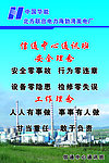 中国华能安全理念展板