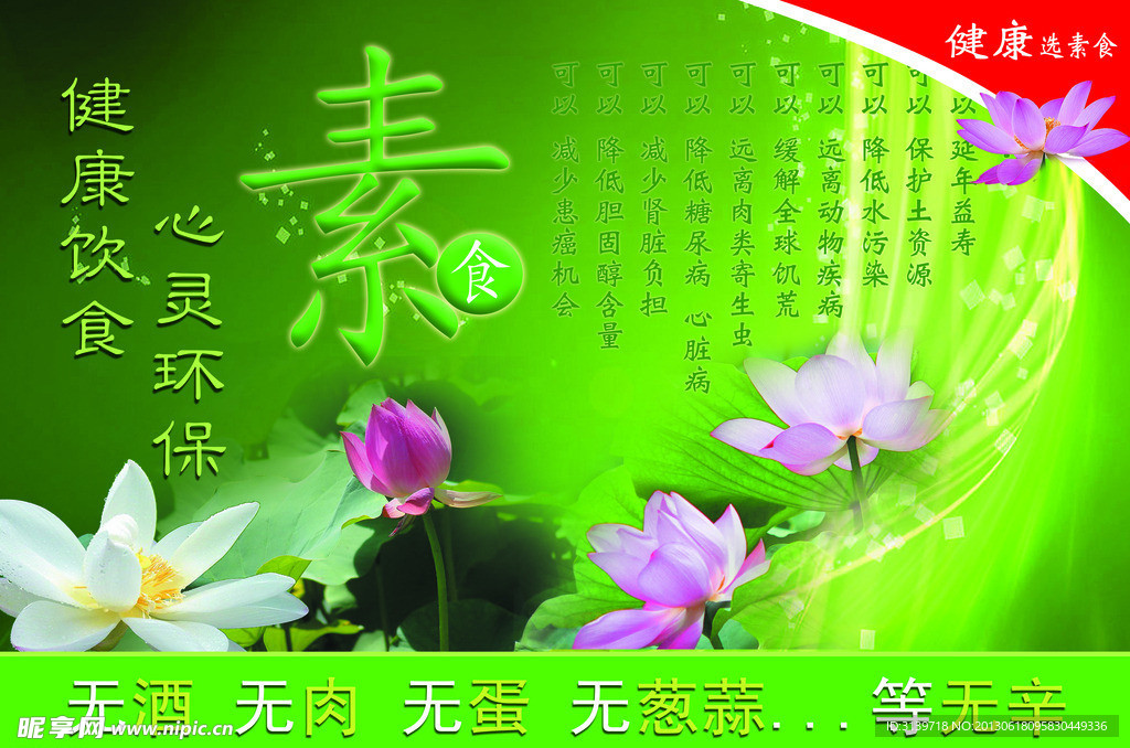 健康饮食海报