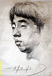 男头像素描 男头像设