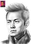 男头像素描