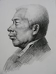 男头像素描