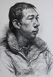 男头像素描