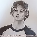 男头像素描