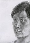 女头像素描