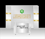 前台桌效果图
