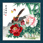 花鸟牡丹